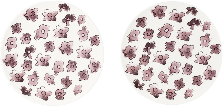 Photo: Marni White & Purple Serax Edition Breakfast Plate Set