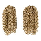 JW Anderson Gold Chain Tassel Earrings