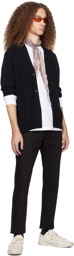 Acne Studios White Patch Long Sleeve T-Shirt