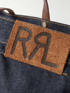 RRL - Howard Suede and Leather-Trimmed Denim Tote Bag