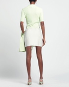 Andreādamo Womens Mini skirt Ivory