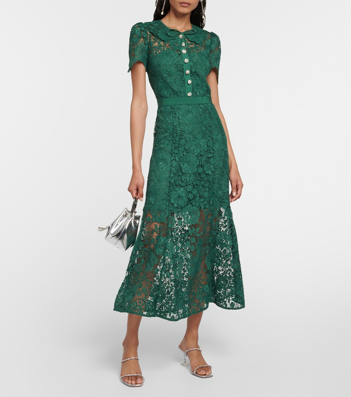 navy blue dress for baby girl NYFW Day Three: Self-Portrait Lace Dress — Sarah Christine