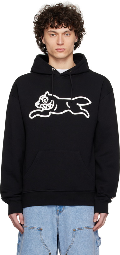 Photo: ICECREAM Black Running Dog Popover Hoodie