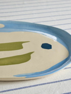 The Conran Shop - Serenity Painted Glazed Stoneware Platter, 42cm