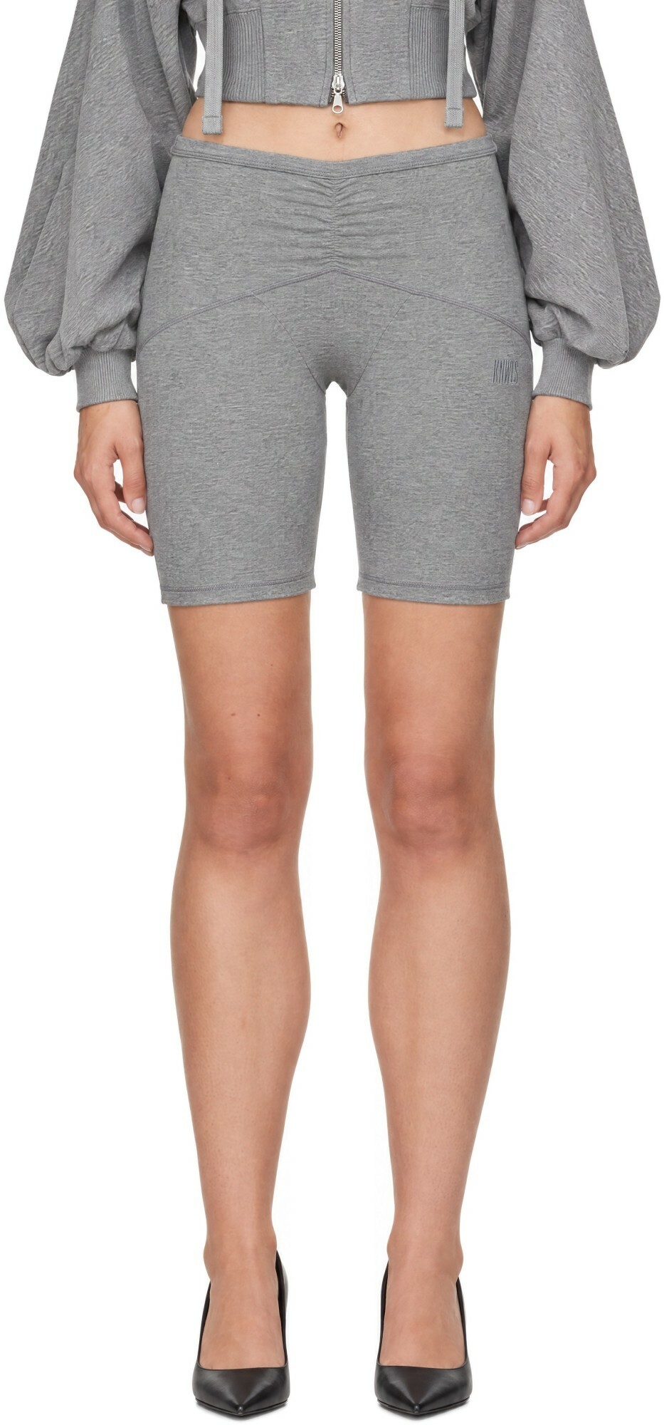 KNWLS SSENSE Exclusive Gray Ghost Shorts