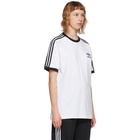 adidas Originals White Adicolor Classics 3-Stripe T-Shirt