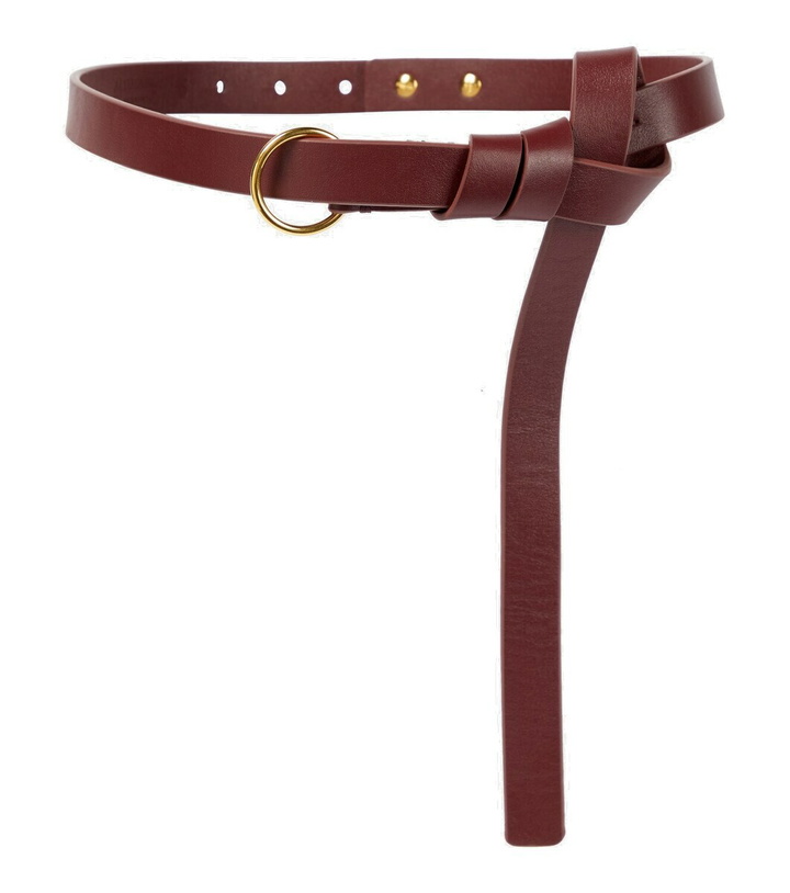 Photo: Altuzarra O-Ring leather belt