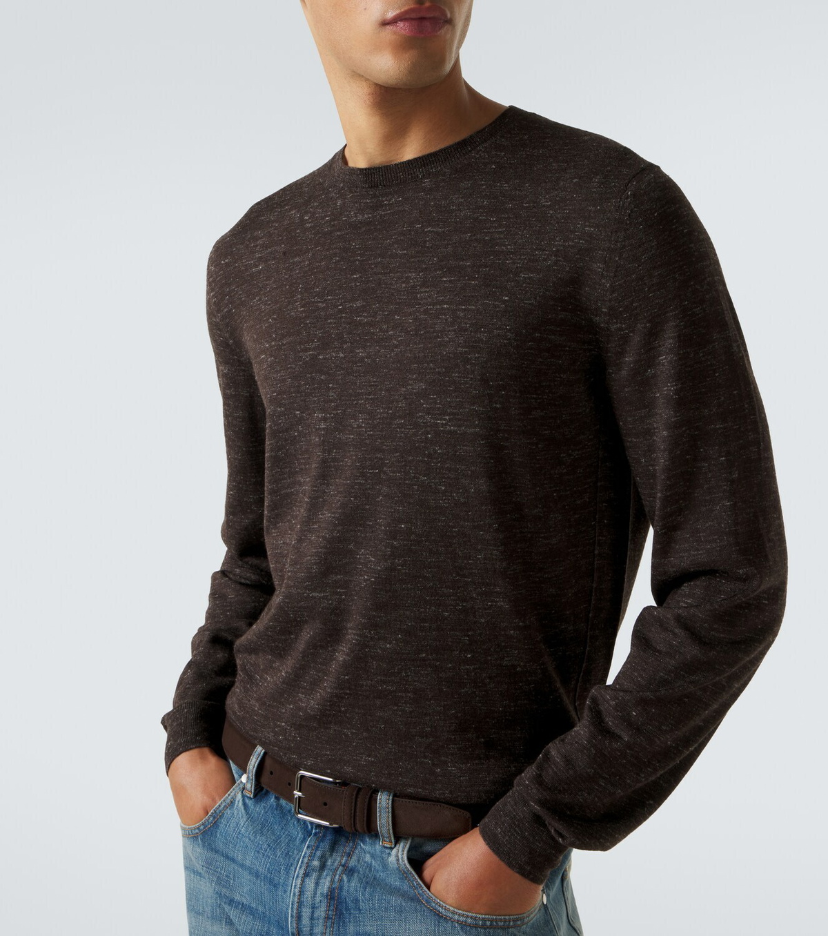 Zegna Silk, cashmere, and linen sweater