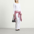 DUNST Women's Joggers in Light Melange Grey