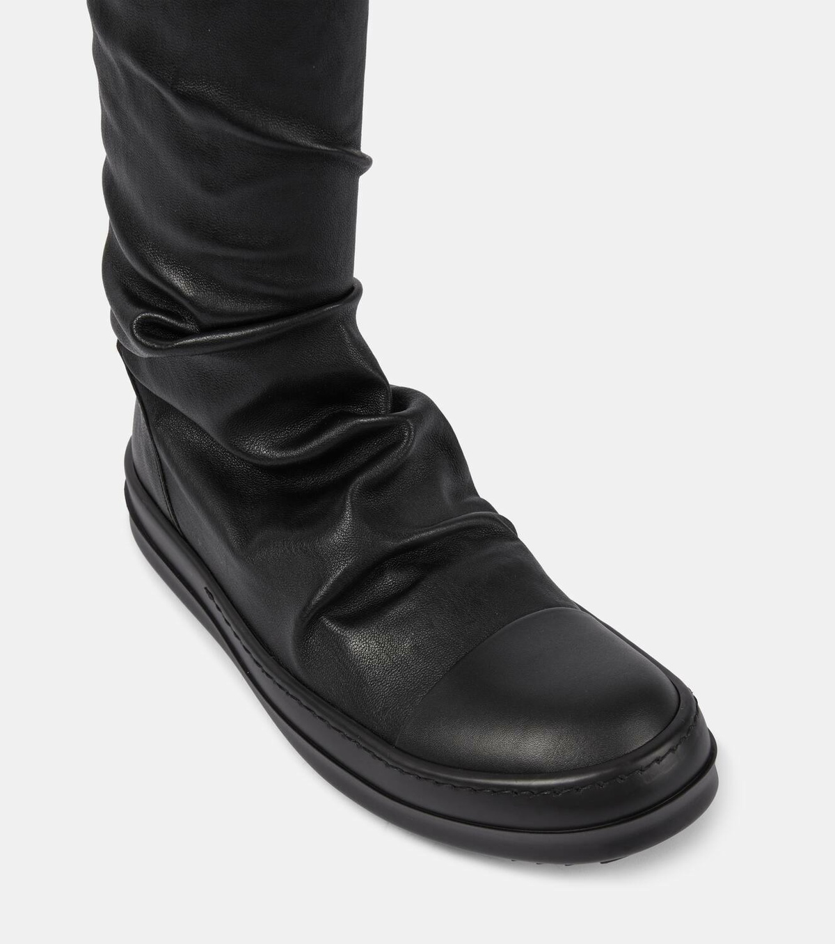 Rick Owens Stocking Sneaks knee-high leather sneakers Rick Owens