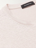 Zegna - Linen T-Shirt - Neutrals