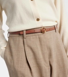 Loro Piana Helm leather belt