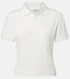 Victoria Beckham Cotton and linen polo shirt