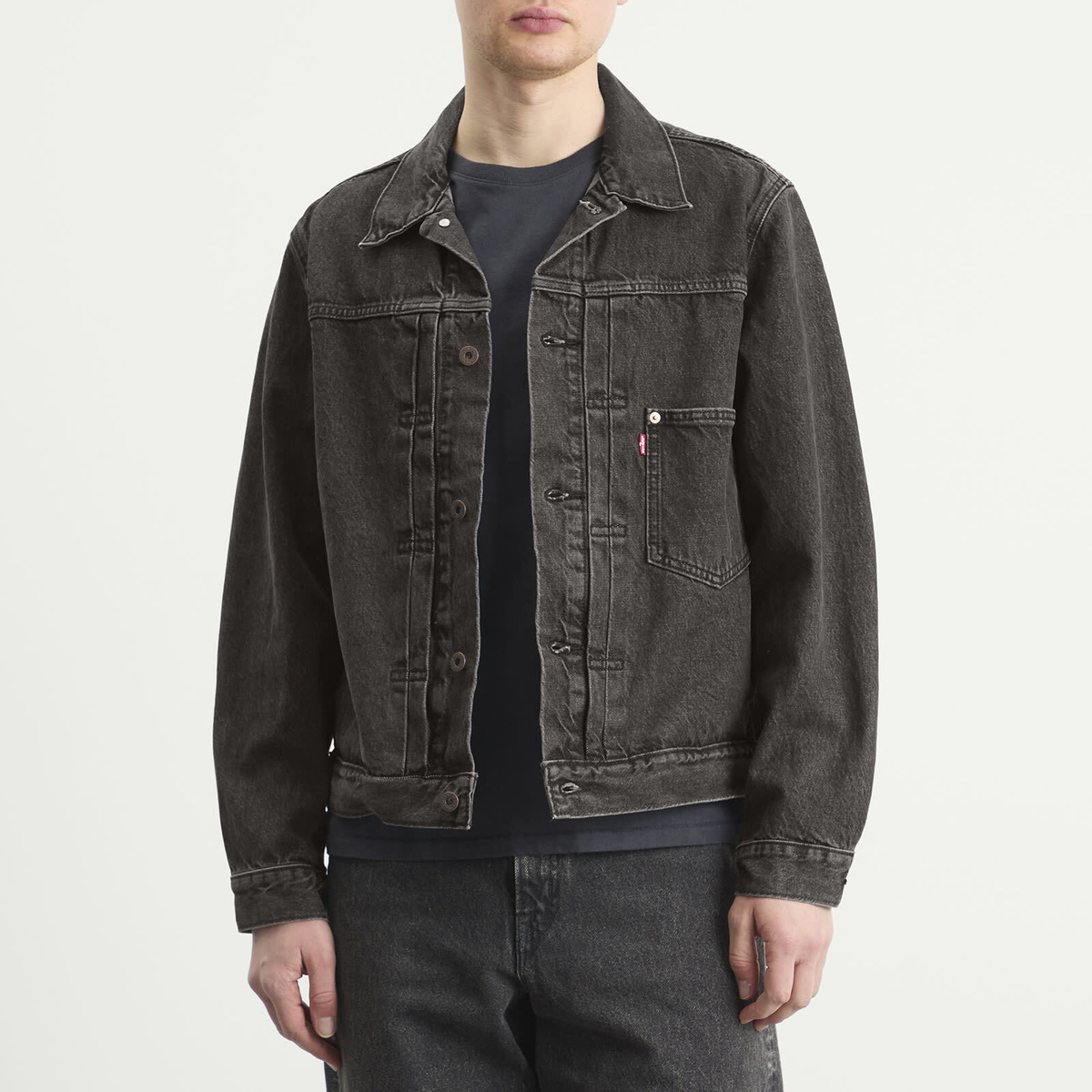 Levi's Men's Type I Trucker Jacket in Midnight Harvest