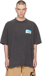 VETEMENTS Black 'My Name Is' T-Shirt