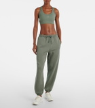Adidas by Stella McCartney Cotton-blend fleece sweatpants