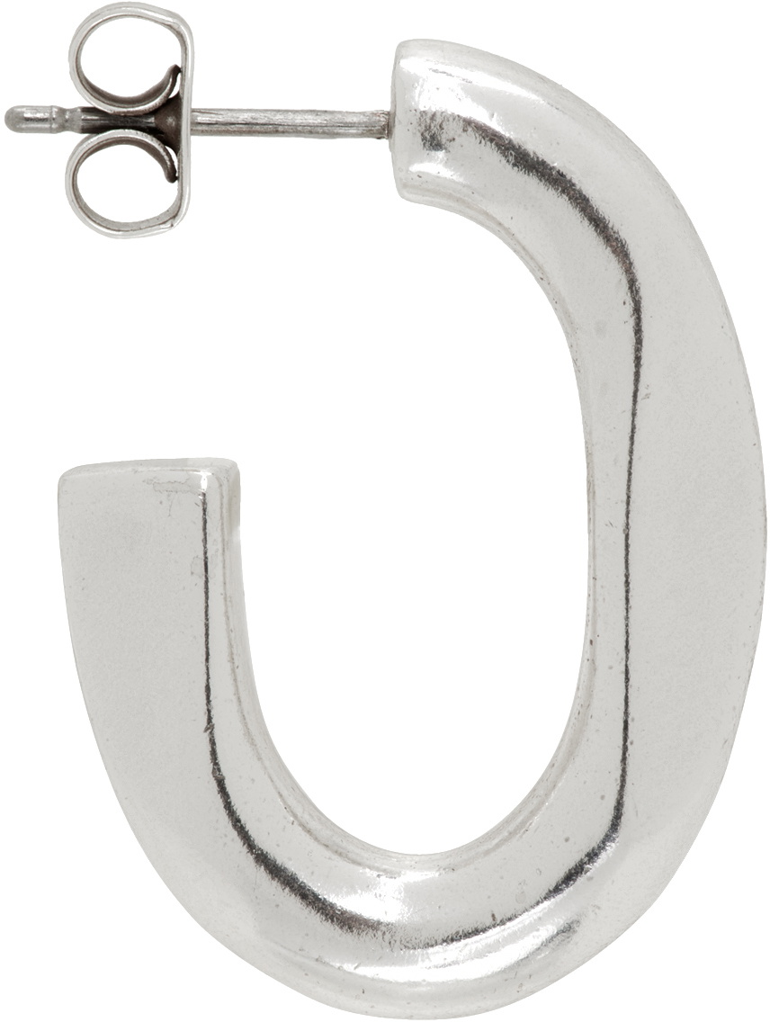 Photo: Isabel Marant Silver Hoop Single Earring