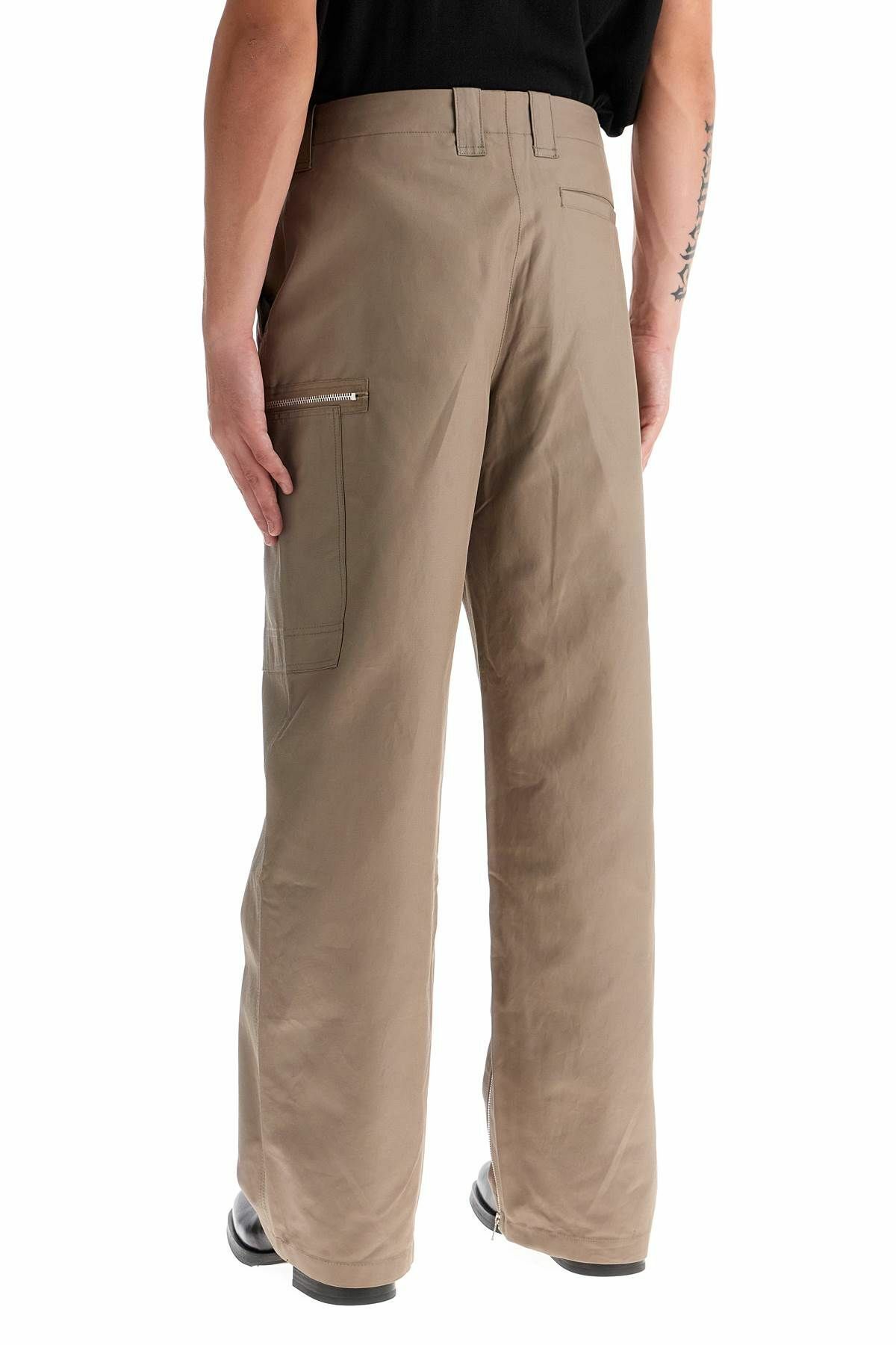 OUR LEGACY cotton-viscose tactical cargo Beige Our Legacy