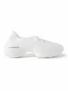 Givenchy - TK-360 Logo-Print Stretch-Knit Sneakers - White