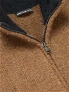James Perse - Knitted Zip-Up Cardigan - Brown