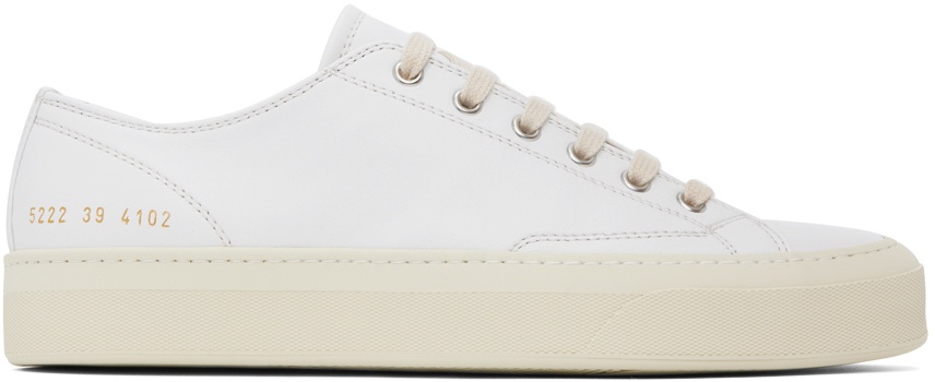 Photo: Common Projects Off-White Tournament Sneakers
