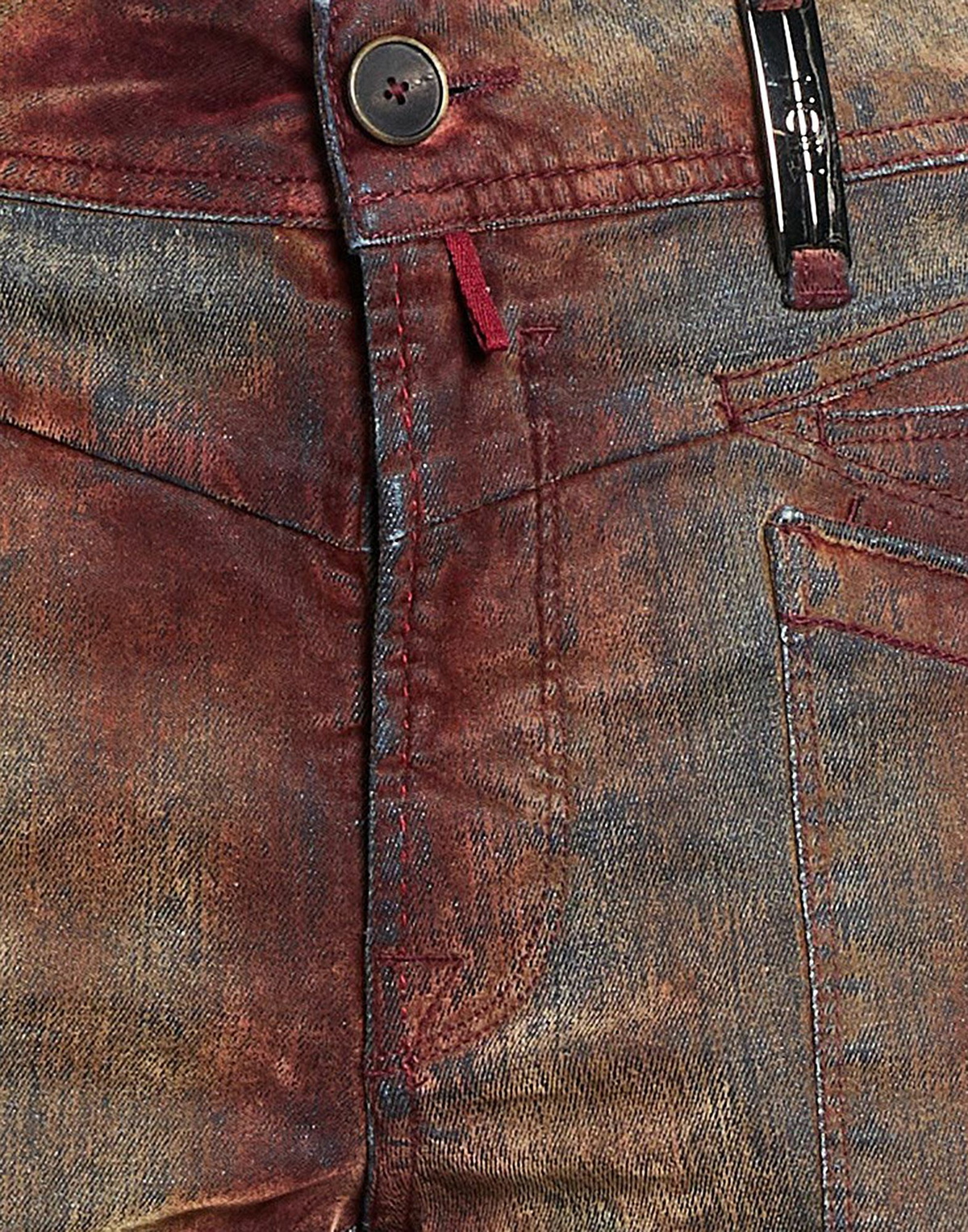High Use Womens Jeans Brick