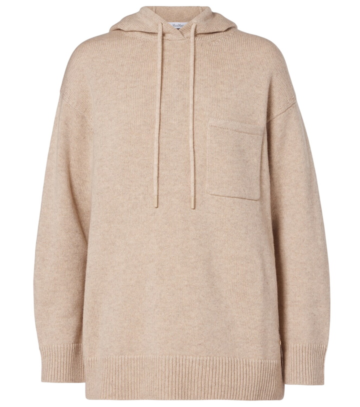 Photo: Max Mara Liana wool and cashmere hoodie