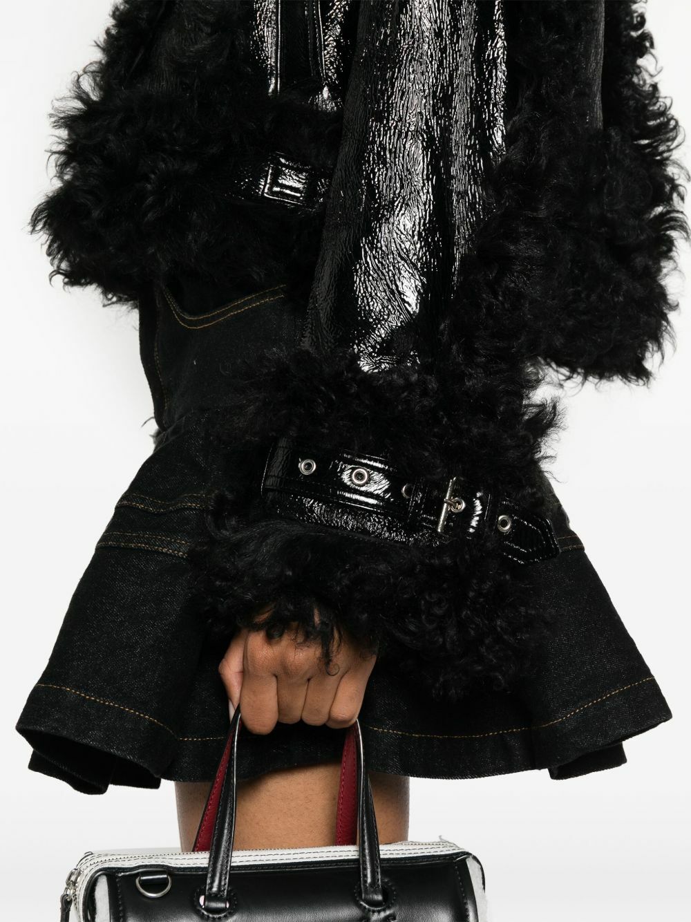 Marques'Almeida Shearling Leather Jacket