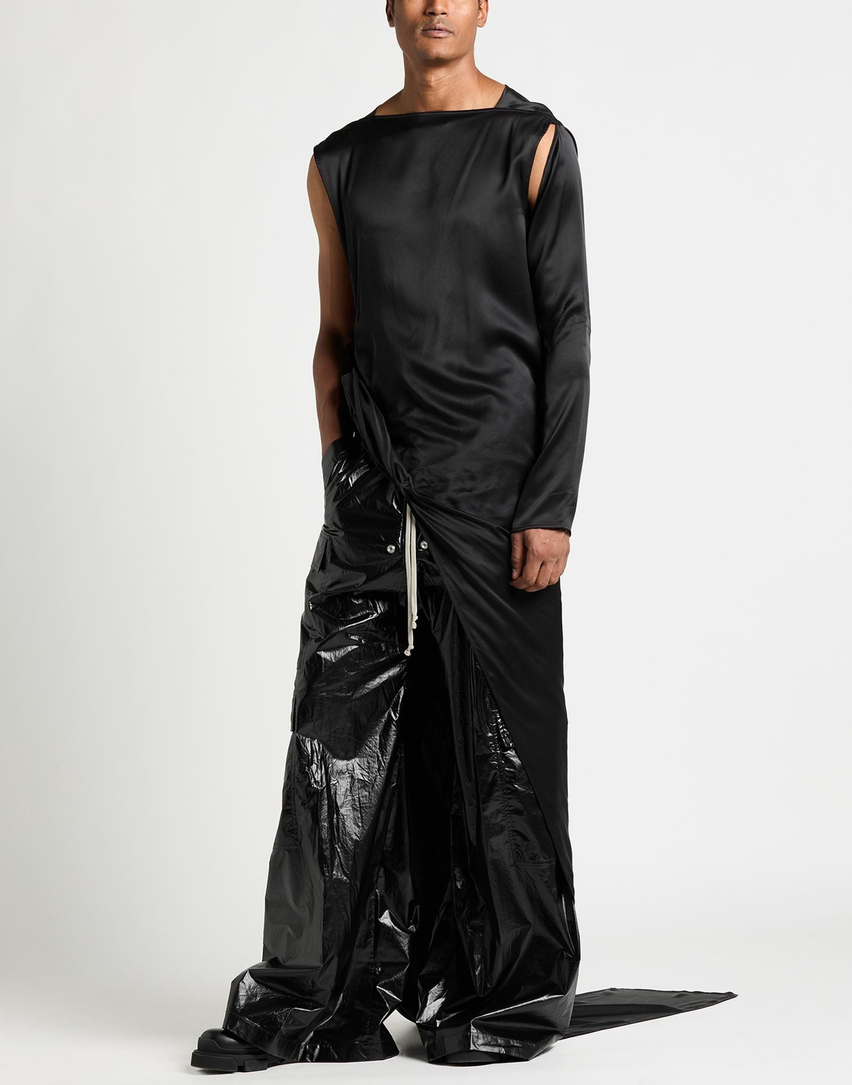 Rick Owens Mens Shirt in Black