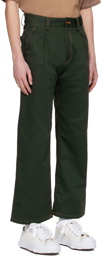 RICE NINE TEN Green Lovely Trousers