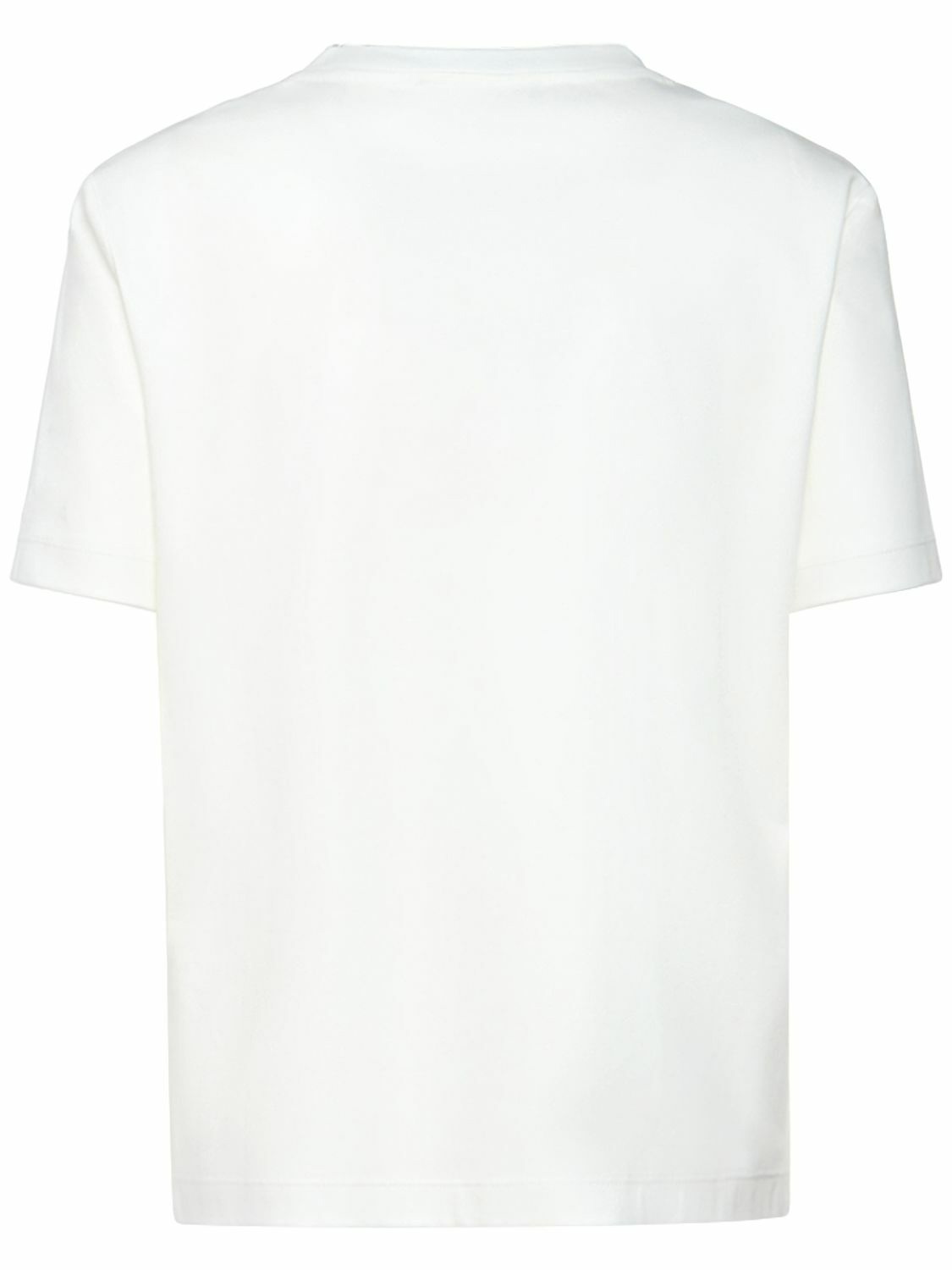 MAX MARA - Monviso Logo Cotton & Modal T-shirt Max Mara