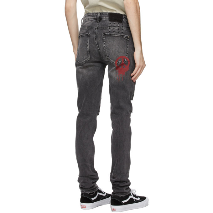 Ksubi Grey Van Winkle New Error Jeans
