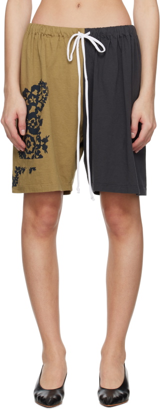 Photo: SC103 Khaki & Gray Gift Shorts