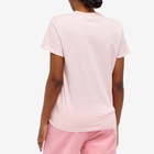 Maison Kitsuné Women's Flower Fox Classic T-Shirt in Pink