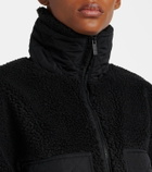 Alo Yoga Edge fleece bomber jacket