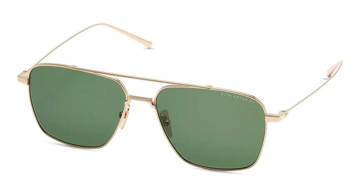 Dita Artoa.57 - White Gold Sunglasses