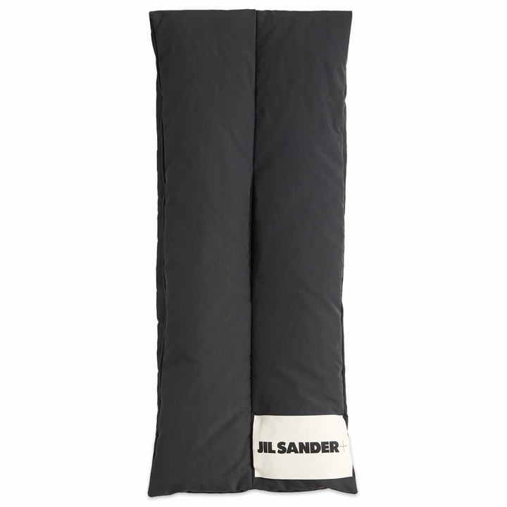 Photo: Jil Sander Men's Down Scarf in Black 