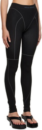Heron Preston Black Active Leggings
