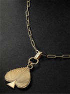 Foundrae - Spade Medium Gold Necklace