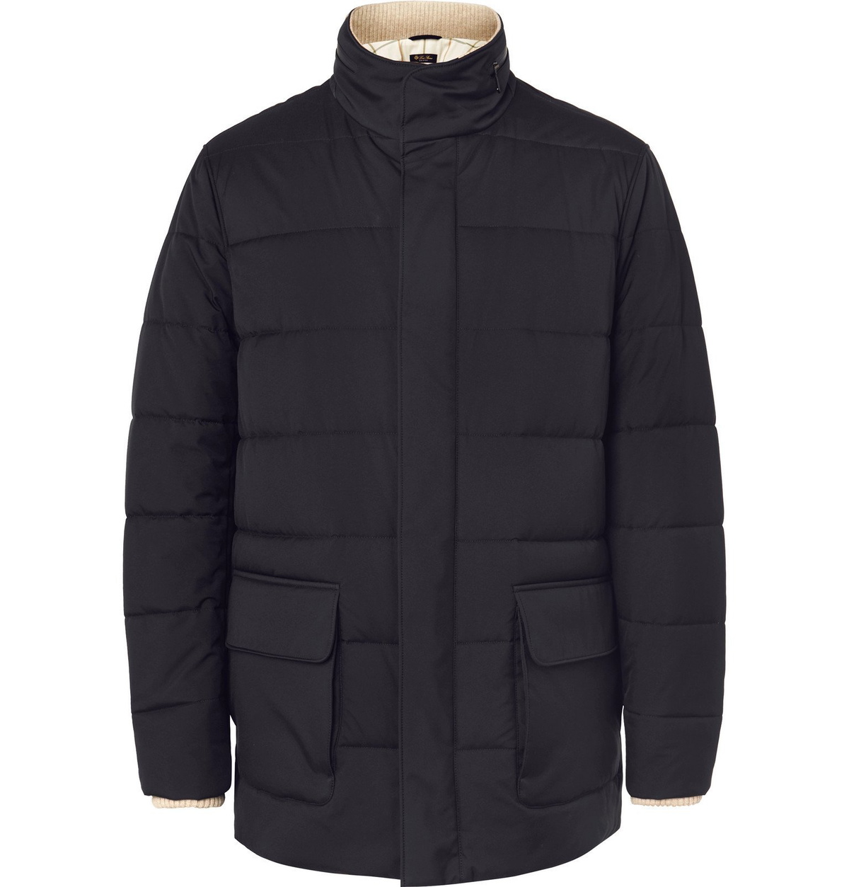 Loro Piana - Storm System® Quilted Shell Jacket - Blue Loro Piana