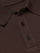 Canada Goose - Beckley Logo-Appliquéd Cotton-Piqué Polo Shirt - Brown