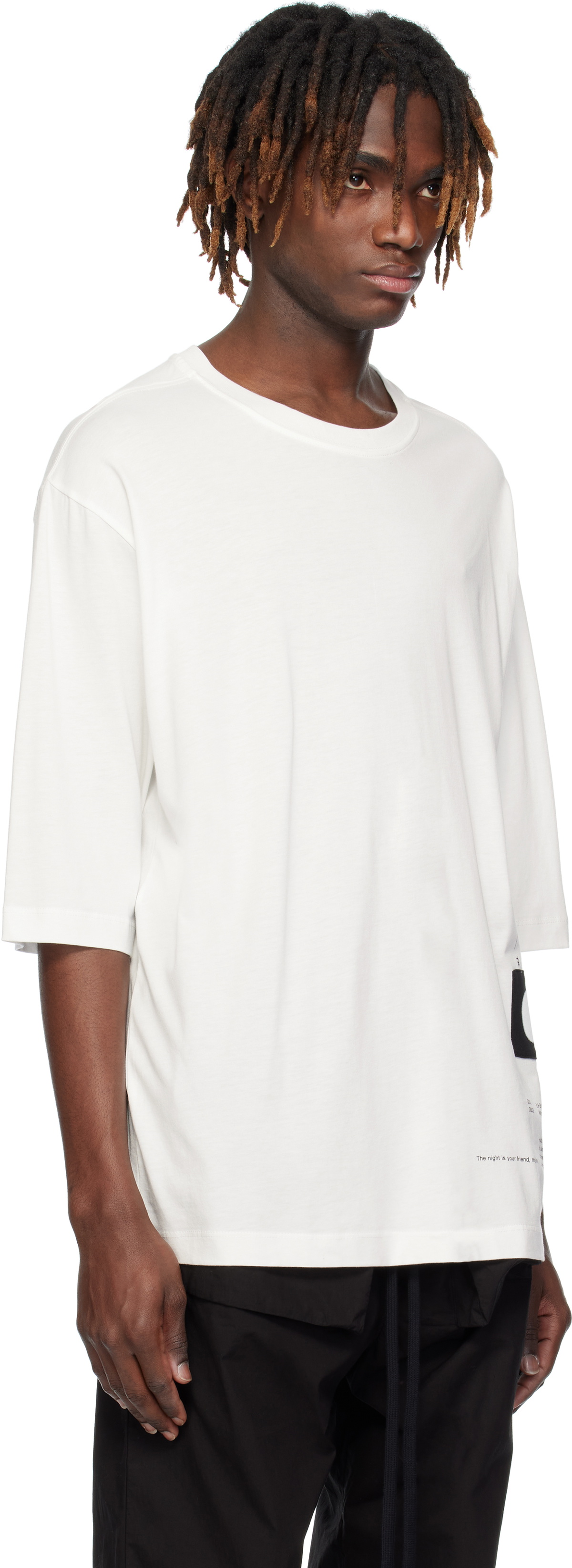 thom/krom White M TS 839 T-shirt thom/krom