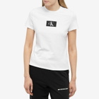 Calvin Klein Women's Crew Neck T-Shirt in White