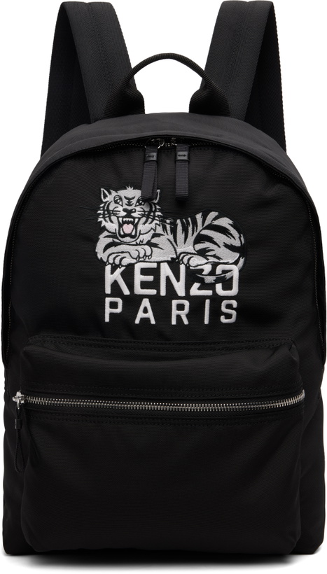 Photo: Kenzo Black Kenzo Paris 'KENZO Happyer Tiger' Backpack