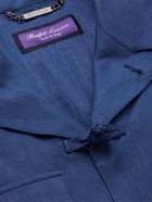 Ralph Lauren Purple label - Asher Slub Linen-Twill Jacket - Blue