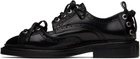 Simone Rocha Black Multi-Lace Cutout Brogues