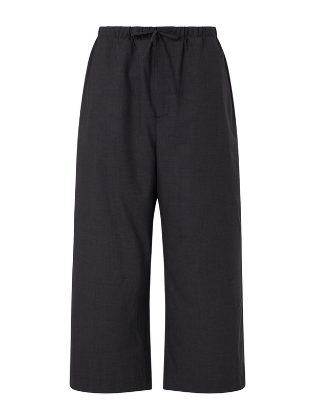 Photo: Amomento - Straight-Leg Wool Trousers - Gray