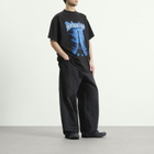Balenciaga Men's Metal Merch Paris Oversized T-Shirt in Black
