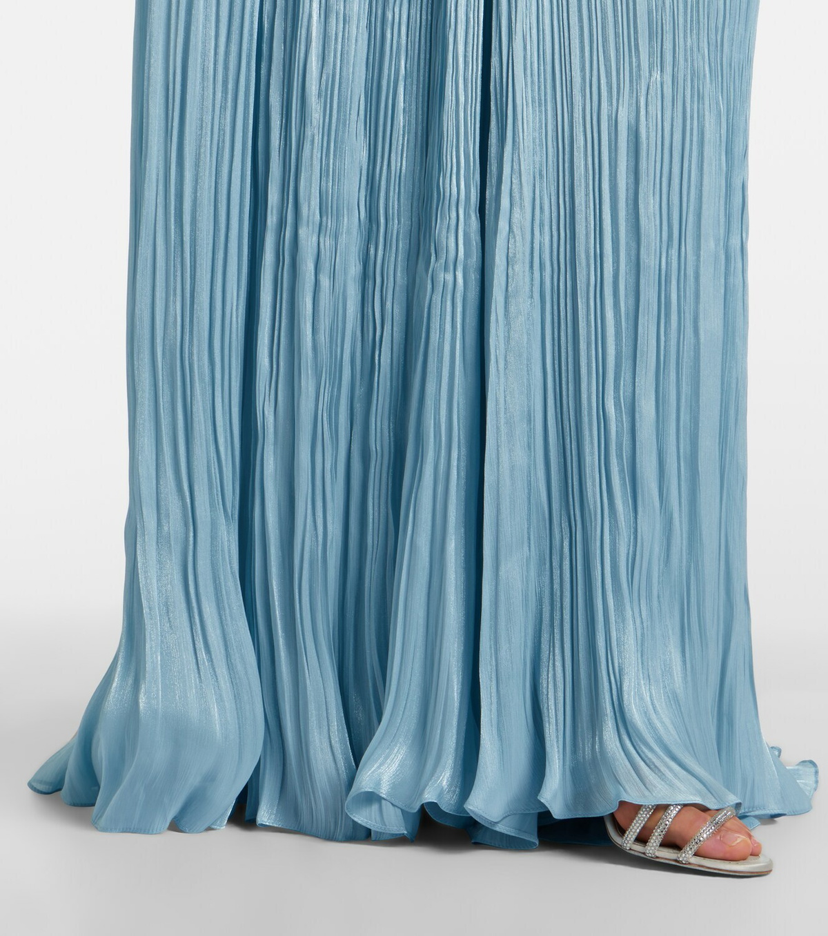 Marmar Halim Draped pleated gown