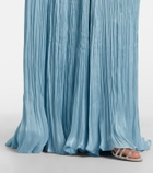 Marmar Halim Draped pleated gown